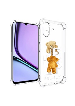 Husa Antisoc pentru Realme Note 60, AirBag PRO, Clear, Help Others